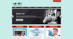 Desktop Screenshot of pandasolution.com